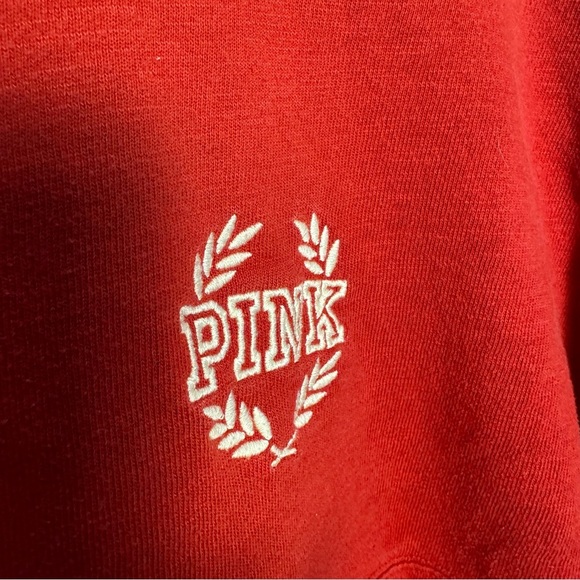 Victoria’s Secret Love Pink oversized academia pullover shirt size small - Picture 3 of 4
